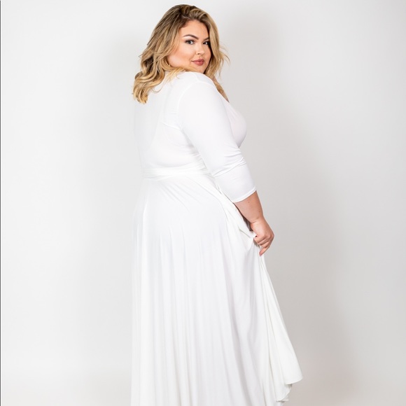 Plus Size ‘Goddess’ High Low Dress - Picture 8 of 10